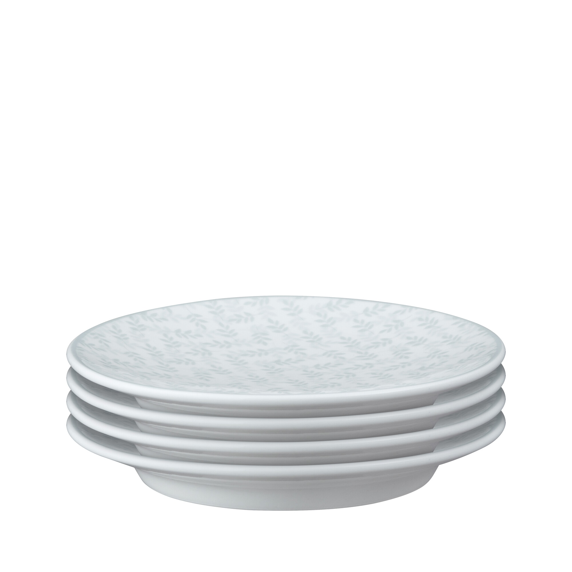 Product photograph of Porcelain Constance Set Of 4 Small Plate from Denby Retail Ltd